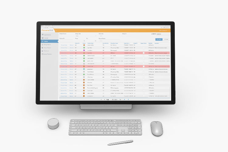 Radiology Information System RIS Comprehensive Worklist