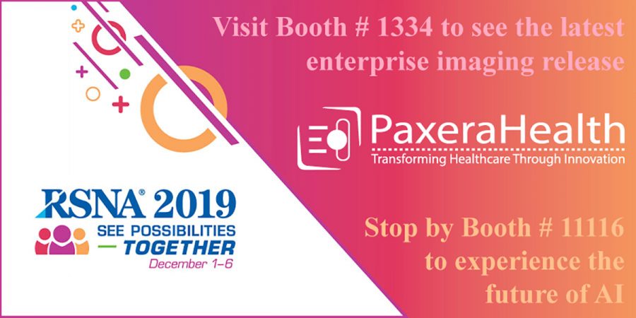 Meet us at RSNA19 – Booths #1334