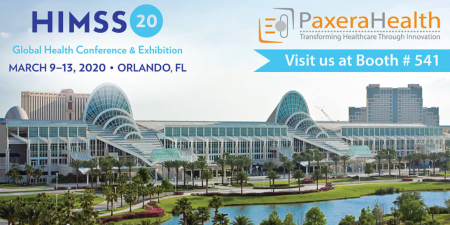 SEE US AT HIMSS20 – BOOTH #541